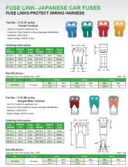 Automobile Fusible Links for Electrical Parts made by CHE YEN INDUSTRIAL CO., LTD.　啟運興業股份有限公司 - MatchSupplier.com