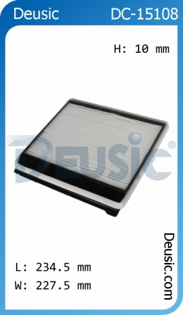 Automobile Cabin Air Filters for Fuel Systems & Engine Fittings made by Deusic Autoparts Co., LTD.　德斯汽配有限公司 - MatchSupplier.com