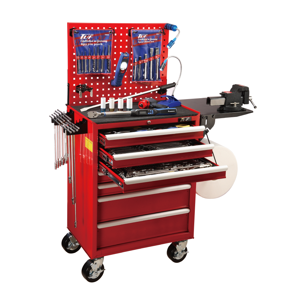 Automobile Tool Kit Trolley for Vehicle Repair Tools   made by TUFIUL Chian Chern Tool Co., Ltd.　阡宸工具有限公司 - MatchSupplier.com